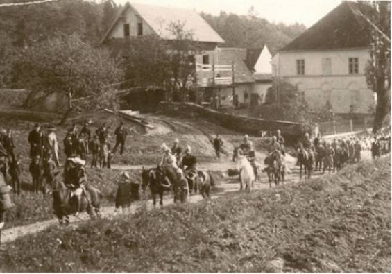 Bilder vom historischen Festzug im Jahr 1913