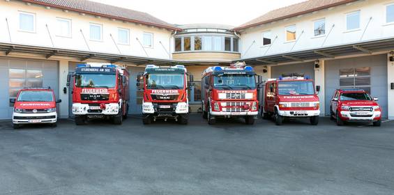 Fuhrwerke der Freiwilligen Feuerwehr in Stubenberg