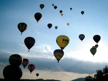 Ballonfahren in der Gemeinde Stubenberg
