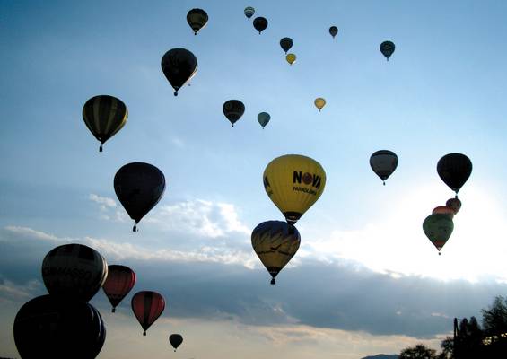 Ballonfahren in der Gemeinde Stubenberg am See