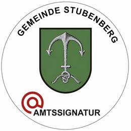 Amtssignatur der Gemeinde Stubenberg.